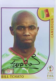 Bill Tchato  Kamerun  WM 2002  Fußball Autogramm Foto original signiert 