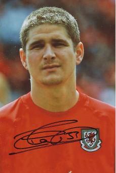 Carl Robinson  Wales  Fußball Autogramm Foto original signiert 