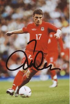 Jason Koumas  Wales  Fußball Autogramm Foto original signiert 