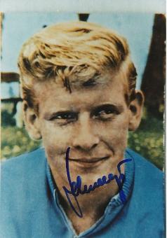 Karl Heinz Schnellinger  DFB  WM 1966  Fußball Autogramm 13 x 18 cm  Foto original signiert 