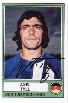 Axel Tyll  DDR  Fußball Autogramm Foto original signiert 