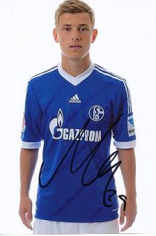 Max Meyer  FC Schalke 04  Fußball Autogramm 13 x 18 cm Foto original signiert 