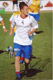 Michel Morganella  FC Basel  Fußball Autogramm 13 x 18 cm  Foto original signiert 