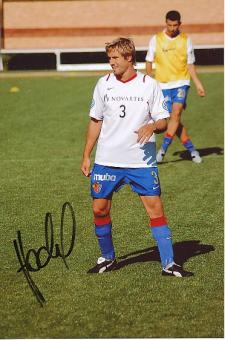 Ronny Hodel  FC Basel  Fußball Autogramm 13 x 18 cm  Foto original signiert 