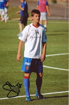 Valentin Stocker  FC Basel  Fußball Autogramm 13 x 18 cm  Foto original signiert 