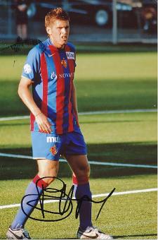 Benjamin Huggel  FC Basel  Fußball Autogramm 13 x 18 cm  Foto original signiert 