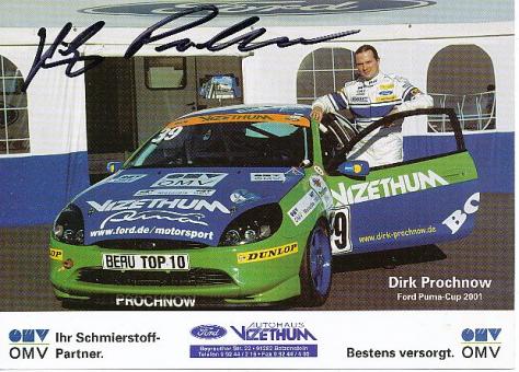 Dirk Prochnow  Ford  Auto Motorsport  Autogrammkarte original signiert 