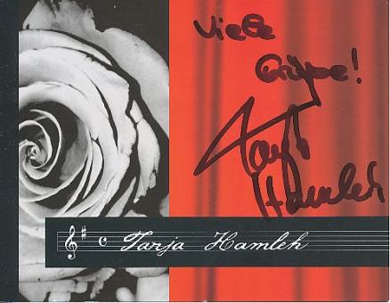 Tanja Hamleh  Musik  Autogrammkarte original signiert 