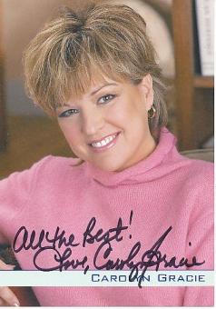 Carolyn Gracie  QVC  TV Sender   Autogrammkarte original signiert 