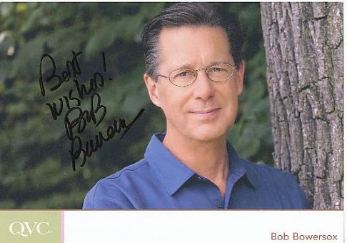 Bob Bowersox  QVC  TV Sender   Autogrammkarte original signiert 