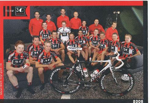Team Continental  2008  Radsport  Team Mannschaftskarte nicht signiert 
