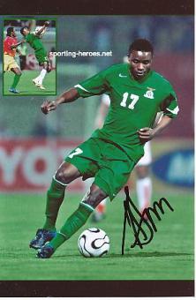 Andrew Sinkala  Sambia   Fußball Autogramm Foto original signiert 