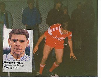 Wolfgang Weber  DFB  Fußball Autogramm Foto original signiert 