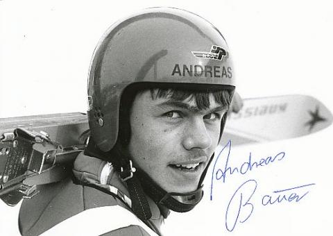 Andreas Bauer Skispringe  Autogramm Foto original signiert 