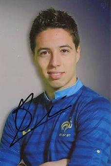 Samir Nasri  Frankreich  Fußball Autogramm Foto original signiert 