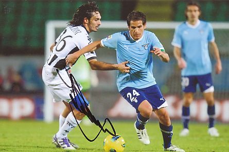 Cristian Ledesma  Lazio Rom  Fußball Autogramm Foto original signiert 