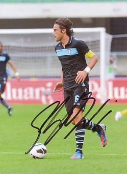 Stefano Mauri  Lazio Rom  Fußball Autogramm Foto original signiert 