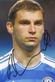 Branislav Ivanovic  FC Chelsea London  Fußball Autogramm Foto original signiert 