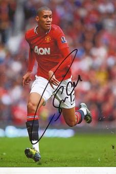 Chris Smalling  Machester United  Fußball Autogramm Foto original signiert 