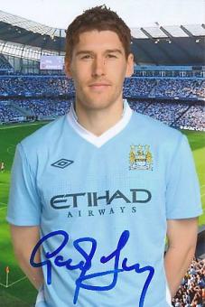 Gareth Barry  Manchester City  Fußball Autogramm Foto original signiert 