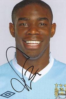 Micah Richards  Manchester City  Fußball Autogramm Foto original signiert 