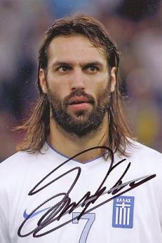 Giorgios Samaras  Griechenland  Fußball Autogramm Foto original signiert 