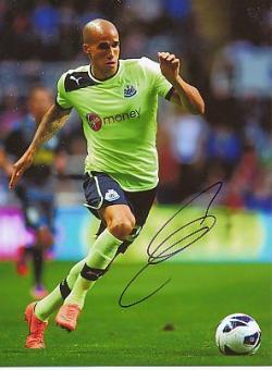 Gabriel Obertan  Newcastle United  Fußball Autogramm Foto original signiert 