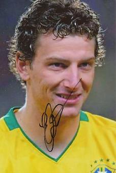 Elano  Brasilien  Fußball Autogramm Foto original signiert 