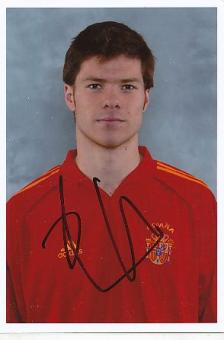 Xabi Alonso   Spanien  Fußball Autogramm Foto original signiert 
