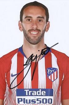 Diego Godin  Atletico Madrid  Fußball Autogramm Foto original signiert 