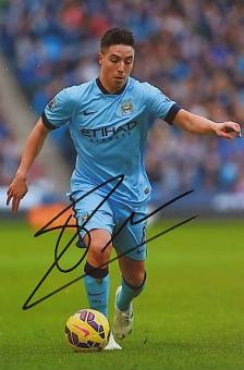 Samir Nasri  Manchester City  Fußball Autogramm Foto original signiert 