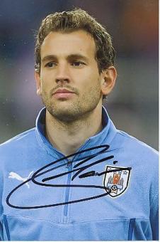 Cristhian Stuani  Uruguay  Fußball Autogramm Foto original signiert 