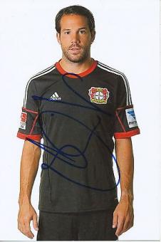 Gonzalo Castro  Bayer 04 Leverkusen  Fußball Autogramm Foto original signiert 