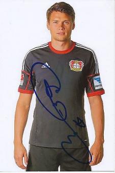 Sebastian Boenisch  Bayer 04 Leverkusen  Fußball Autogramm Foto original signiert 