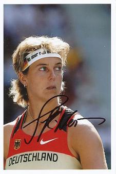 Steffi Nerius  Leichtathletik  Autogramm Foto original signiert 