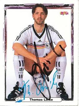 Thomas Linke  DFB  Fußball Bravo Autogrammkarte original signiert 