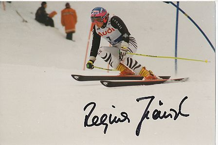 Regina Häusl  Ski Alpin Autogramm Foto original signiert 