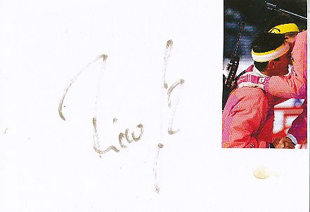 Ricco Groß  Biathlon  Autogramm Karte  original signiert 