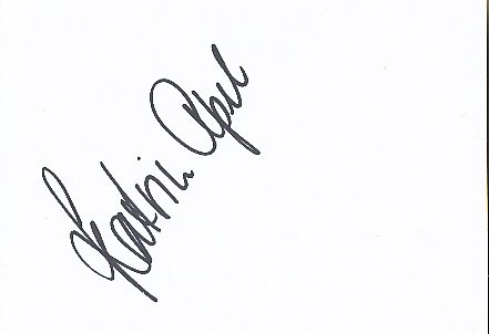 Katrin Apel  Biathlon  Autogramm Karte  original signiert 