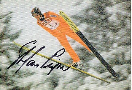 Stefan Pieper  Skispringen  Autogrammkarte original signiert 