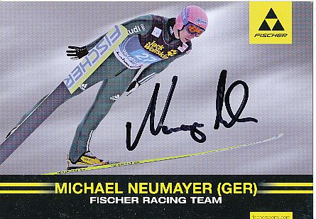 Michael Neumayer  Skispringen  Autogrammkarte original signiert 