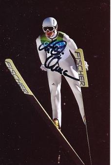 Michael Uhrmann  Skispringen  Autogramm Foto original signiert 