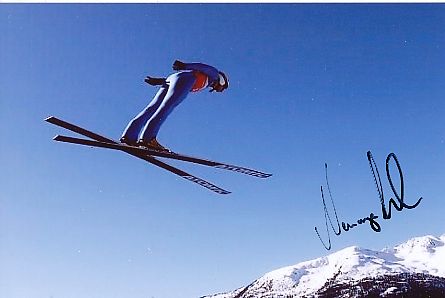 Michael Neumayer  Skispringen  Autogramm Foto original signiert 