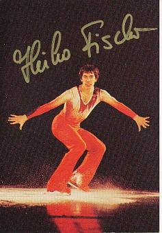 Heiko Fischer † 1989  Eiskunstlauf  Autogrammkarte original signiert 