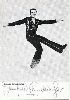 Manfred Schnelldorfer  Eiskunstlauf  Autogrammkarte original signiert 