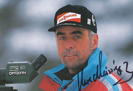 Uwe Müssiggang  Biathlon  Autogrammkarte original signiert 