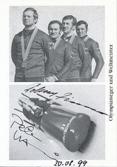 Zimmerer & Utzschneider   Bob  Autogrammkarte  original signiert 