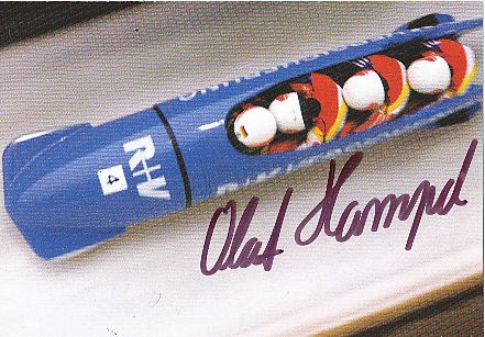 Olaf Hampel   Bob  Autogrammkarte  original signiert 