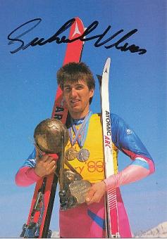 Klaus Sulzenbacher   Nordische Ski Kombination Autogrammkarte  original signiert 