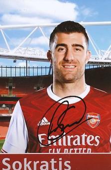 Sokratis   FC Arsenal London  Fußball Autogramm  Foto original signiert 